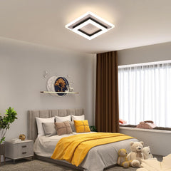 Moderna kvadratna LED stropna svetilka 24 W