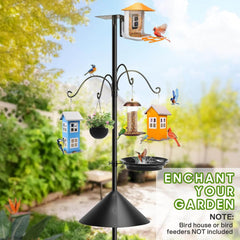 DOUBLECARE stabilna in nastavljiva vrtno stojalo za hranjenje ptic