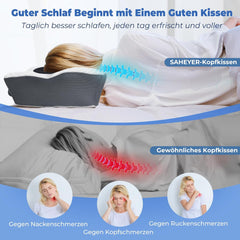 SAHEYER ergonomski ortopedski vzglavnik iz spominske pene