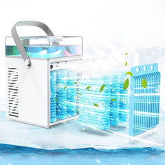 Prenosna mini hladilna naprava 4 v 1 za osvežitev