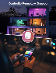 AIGOSTAR pametna stropna svetilka s 3 reflektorji