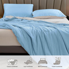 HOMFINE dvostranska hladilna odeja - 200 x 200 cm