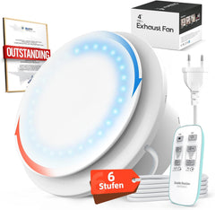 SBONNI Kopalniški ventilator  z daljinskim upravljanjem in dvosmernim delovanjem
