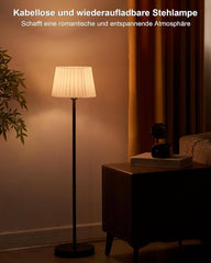 INTELIVE brezžična LED talna svetilka z daljinskim upravljalnikom