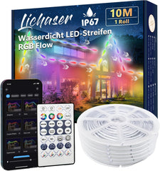 Vodoodporen 10 m RGB+IC LED trak za zunanje uporabo