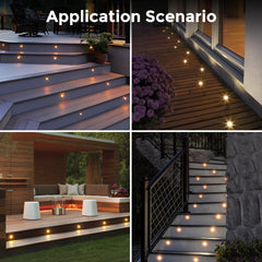 AROTELICHT Vgradne zunanje LED točkovne svetilke – komplet 10 kosov