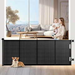 WODONDOG raztegljiva varnostna ograja za stopnice in vrata, 0–500 cm