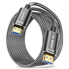 XGMATT optični HDMI 2.1 kabel, 48 Gbps, 8K/60 Hz in 4K/120 Hz - 10 m