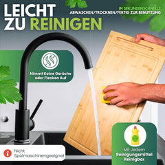 PINISI HOME 2-delni komplet bambusovih pokrovov za kuhalno ploščo