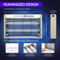 MATIFI 20 W Električni uničevalec insektov - komplet 2 kosov