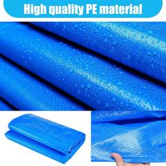 NEWUPZSI pravokotna zaščitna prevleka za bazen - 300 × 200 cm