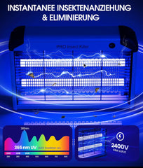 PAL&SAM 7020 električna UV svetilka proti insektom - 2400 V, 20 W