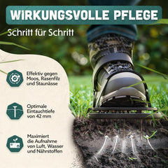 RASENKÖNIG prezračevalni čevlji za trato + nivelirni čevlji